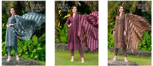 72 Hiba Studio Georgette Pakistani Readymade Suits
