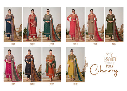 Cherry Esta Sahiba Pashmina Suits