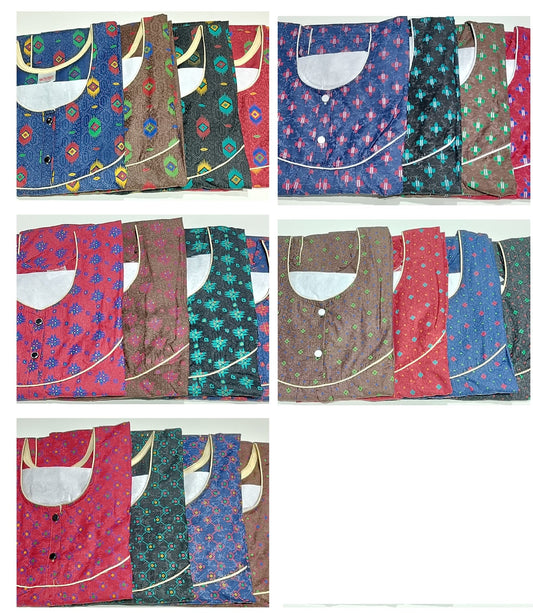 Cotton Megya 2211 Ruchee Fashion Night Gowns