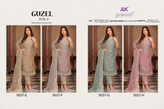 Guzel Vol 2 Alk Organza Pakistani Readymade Suits