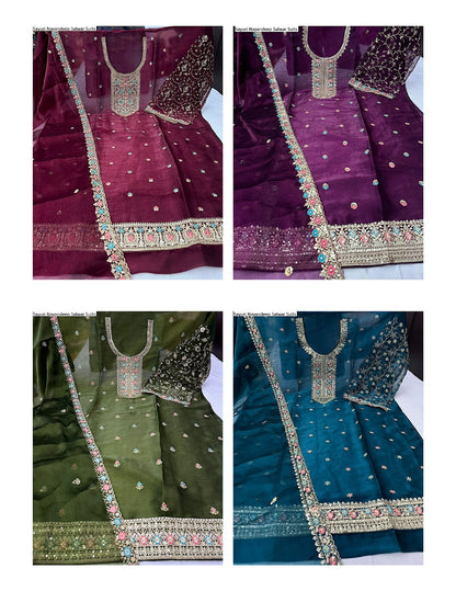 Sayuri Nayandeep Viscose Salwar Suits