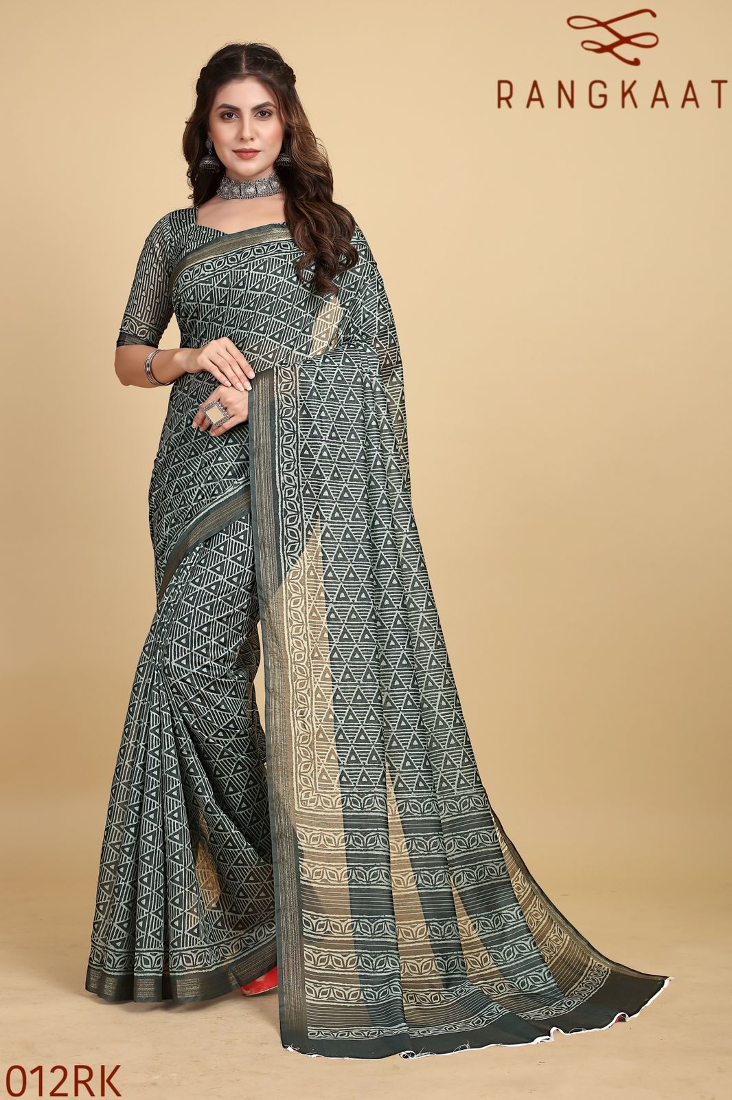 007-012 Rangkaat Chanderi Silk Sarees