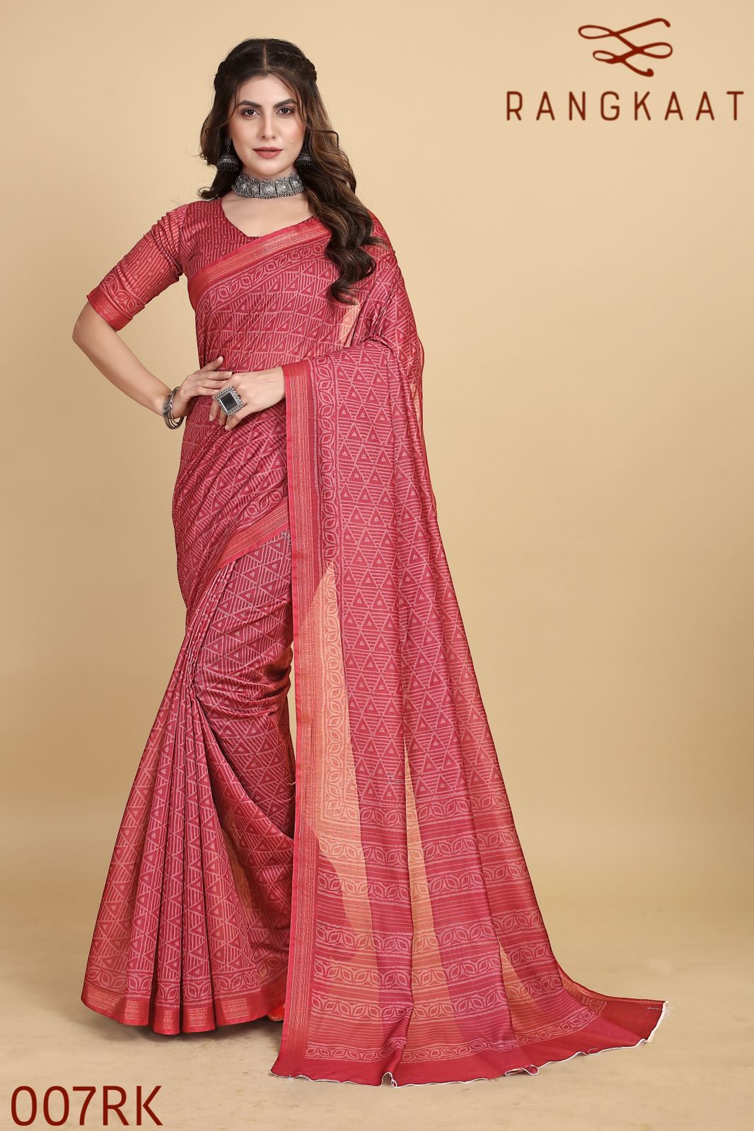 007-012 Rangkaat Chanderi Silk Sarees