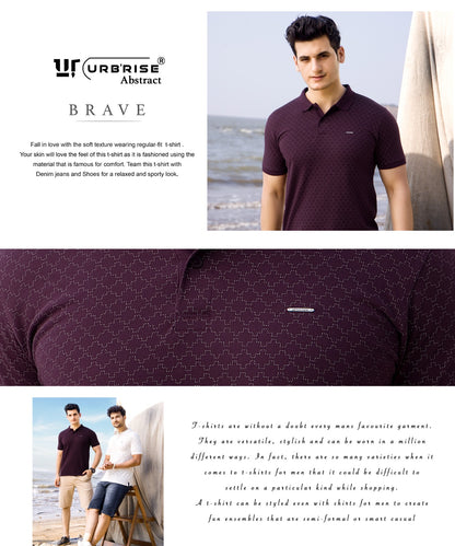 1002-1011 Urbanrise Honey Comb Mens Tshirts