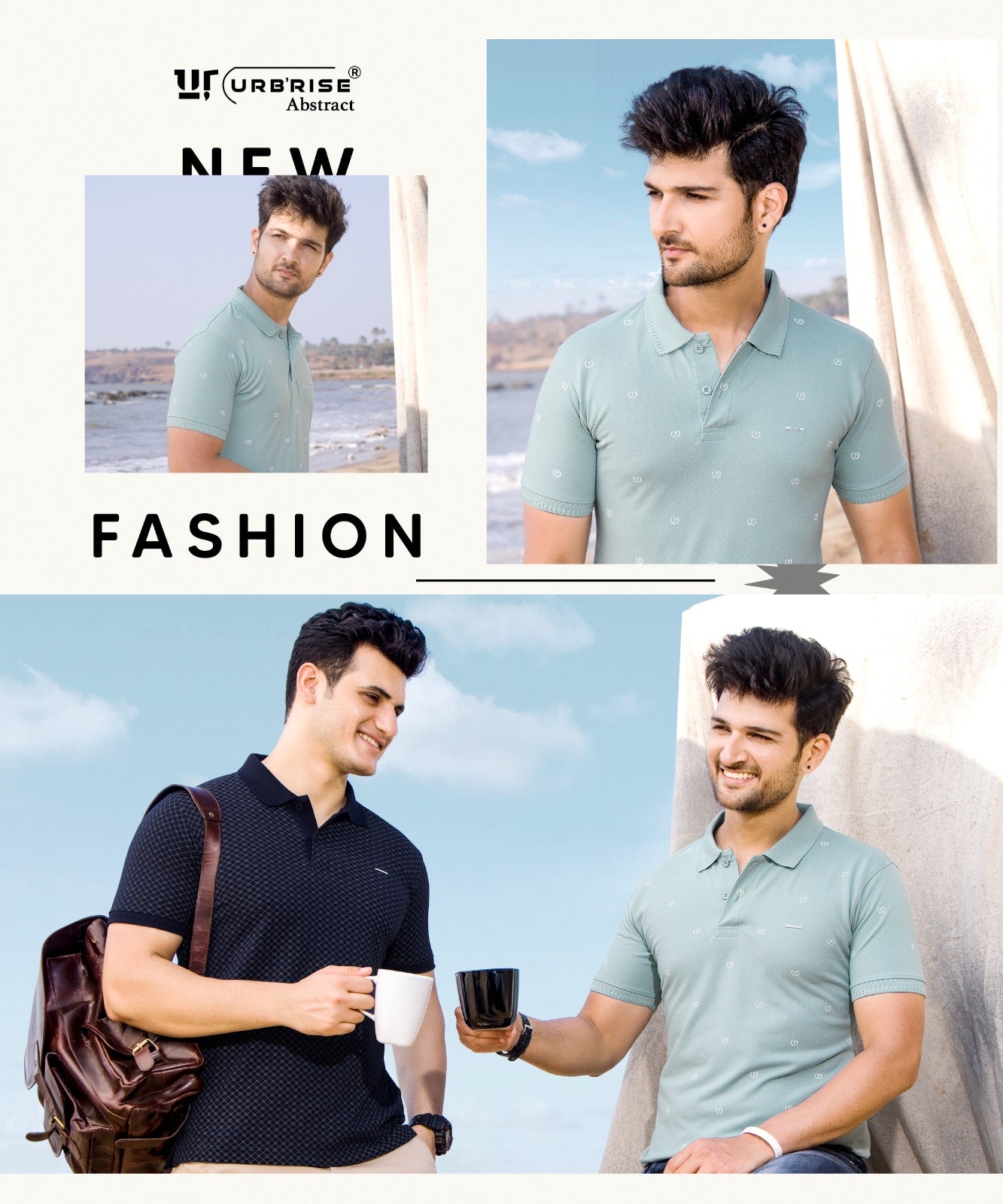 1002-1011 Urbanrise Honey Comb Mens Tshirts