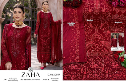 10037-Inaya Vol 2 Zaha Georgette Pakistani Salwar Suits
