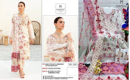 1006-1010 Mahgul Fox Georgette Pakistani Salwar Suits