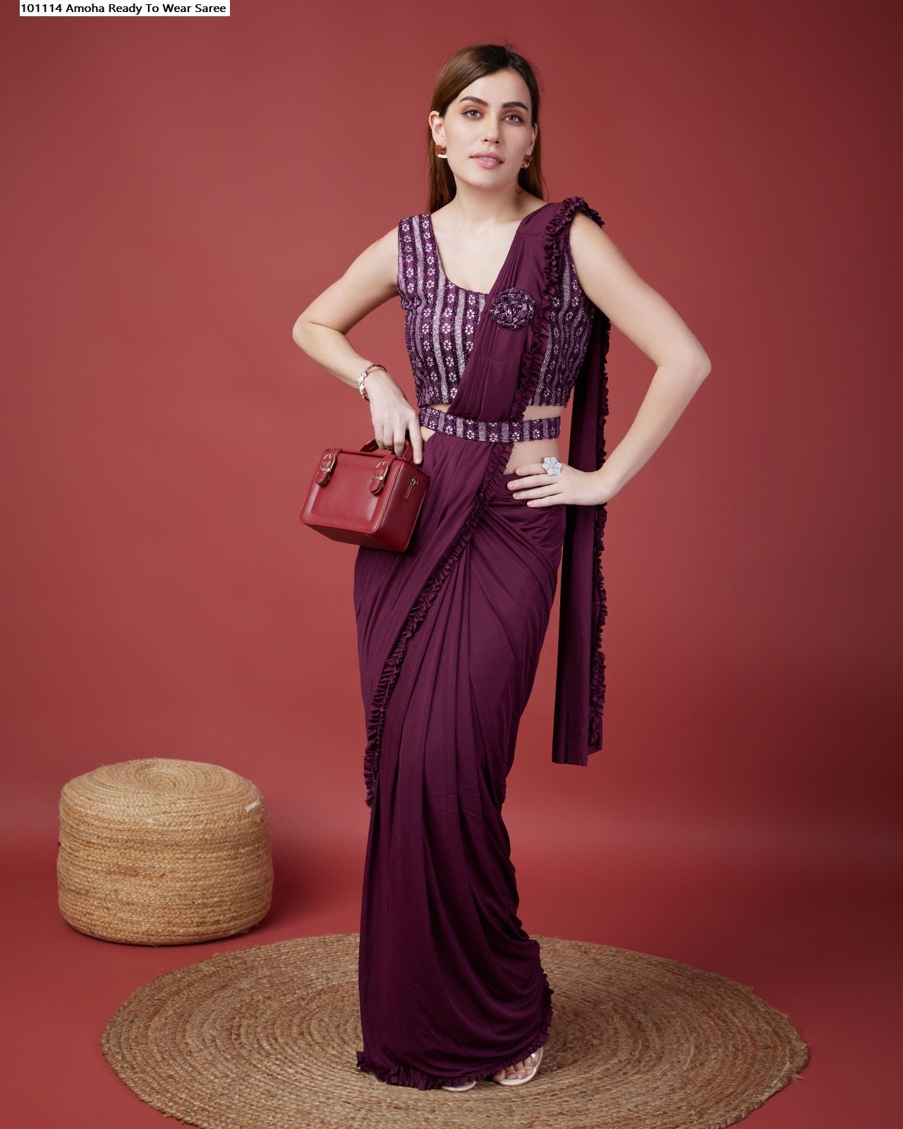 101114 Amoha Ready To Wear Saree