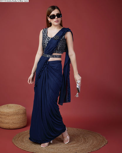 101114 Amoha Ready To Wear Saree