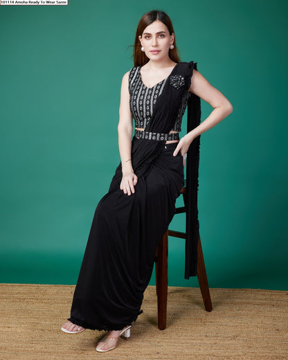 101114 Amoha Ready To Wear Saree