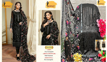 1014 Mehfooz Fox Georgette Pakistani Salwar Suits