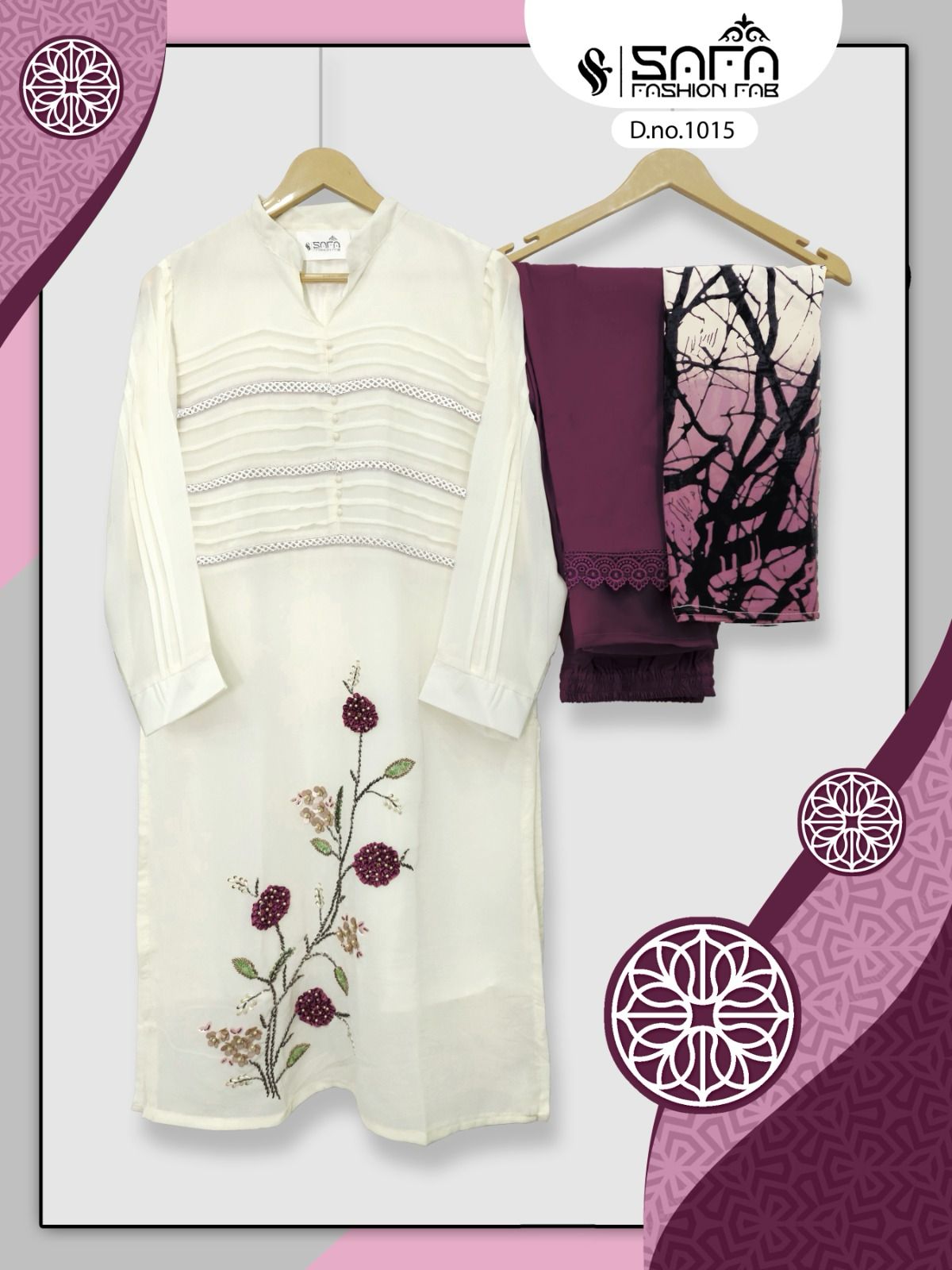 1015 Safa Fashion Fab Georgette Pakistani Readymade Suits