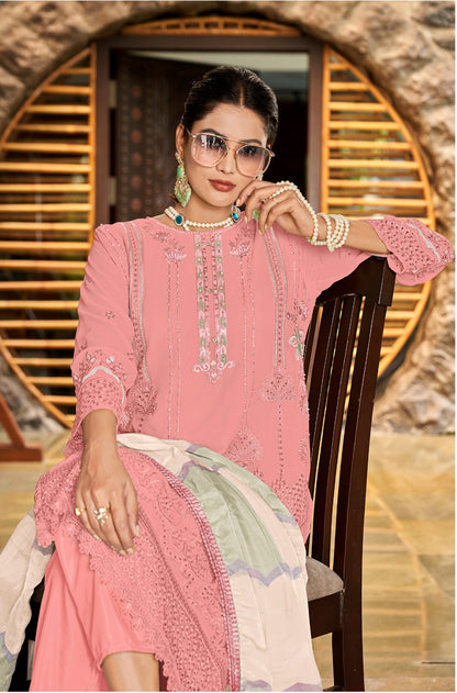 101 Al Fathima Fox Georgette Pakistani Salwar Suits