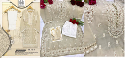 101 Mushq Fox Georgette Kurti Pant Set