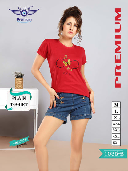 1035-B Grab It Sinker Women Tshirt