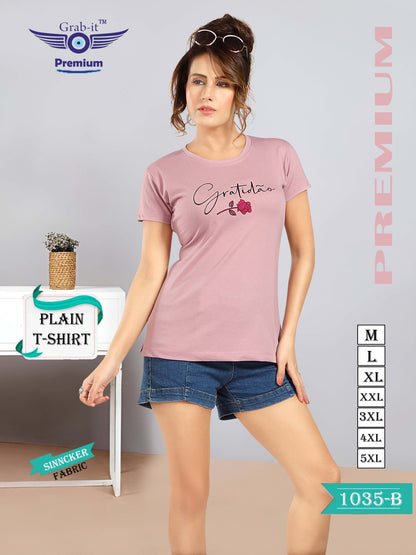 1035-B Grab It Sinker Women Tshirt