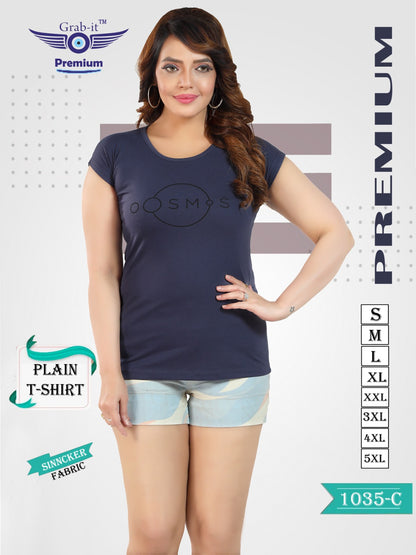 1035-C Grab It Sinker Women Tshirt