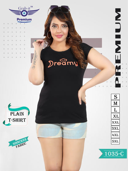 1035-C Grab It Sinker Women Tshirt