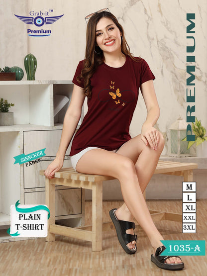 1035 A Grab It Sinker Women Tshirt