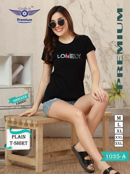 1035 A Grab It Sinker Women Tshirt