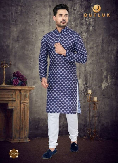 104-105 Outluk Cotton Mens Kurta Pajama