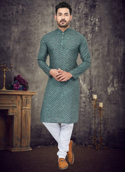 104-105 Outluk Cotton Mens Kurta Pajama