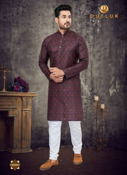104-105 Outluk Cotton Mens Kurta Pajama