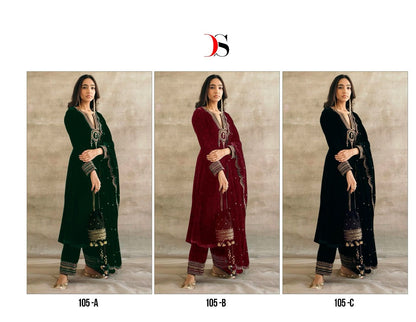 105 Deepsy Velvet Suits