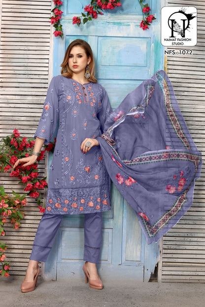 1072 Naimat Fashion Studio Pure Fox Pakistani Readymade Suits