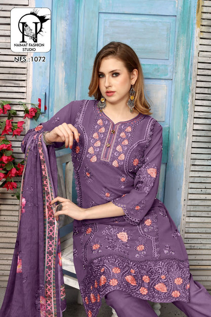 1072 Naimat Fashion Studio Pure Fox Pakistani Readymade Suits
