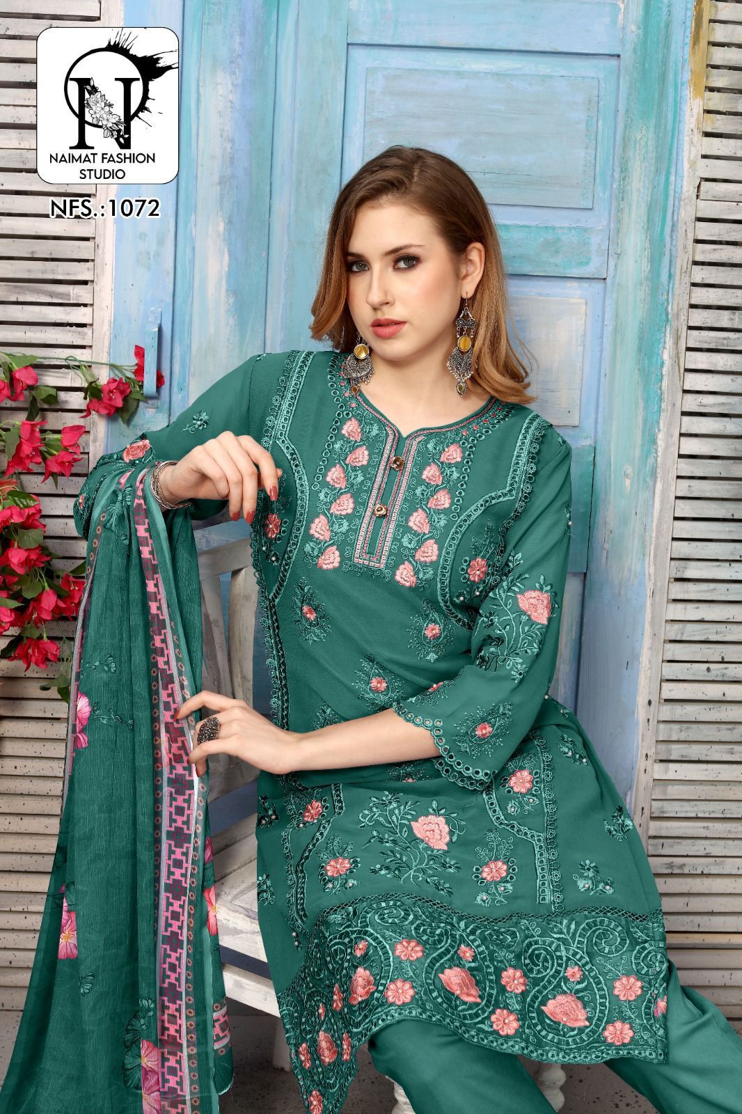 1072 Naimat Fashion Studio Pure Fox Pakistani Readymade Suits