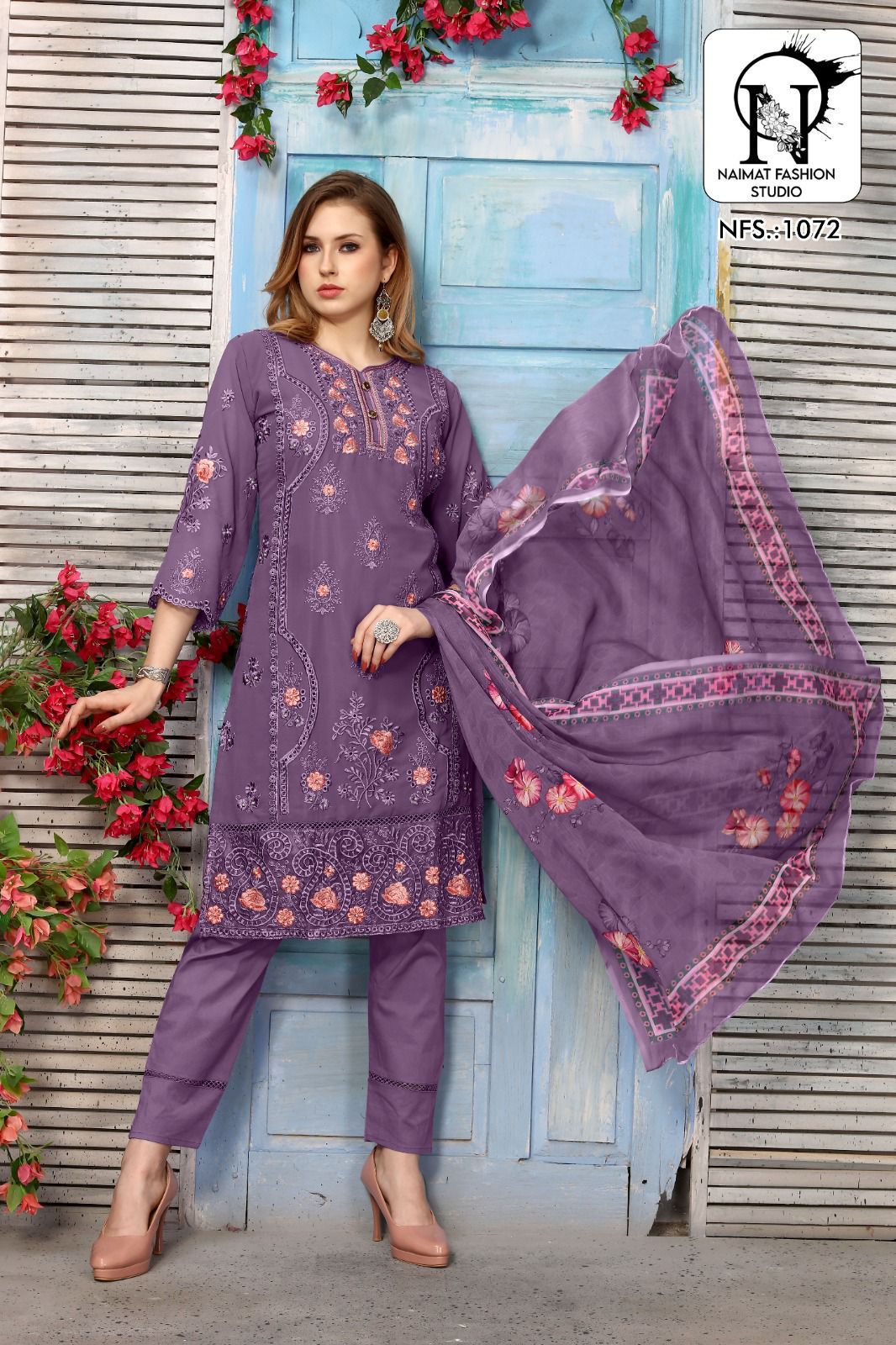 1072 Naimat Fashion Studio Pure Fox Pakistani Readymade Suits