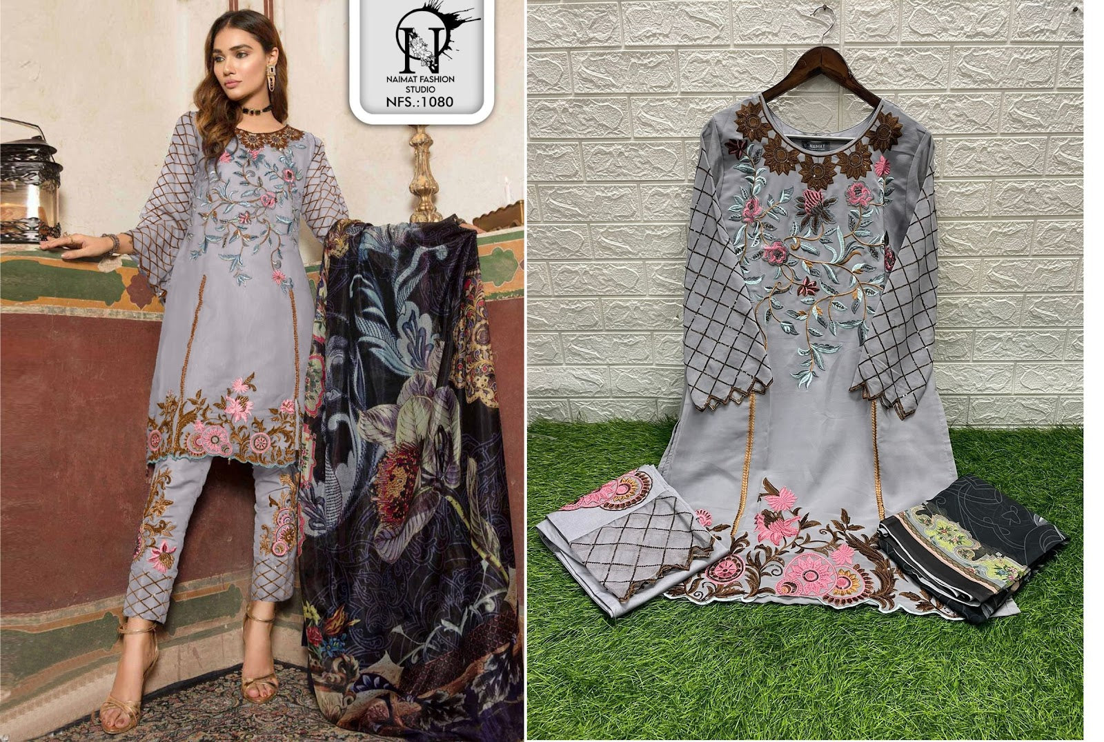 1080 Naimat Fashion Studio Pure Fox Pakistani Readymade Suits