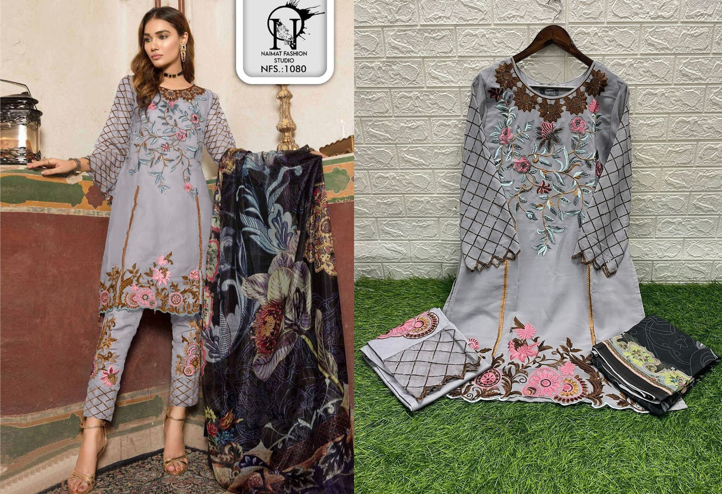 1080 Nishant Fashion Pure Fox Pakistani Readymade Suits