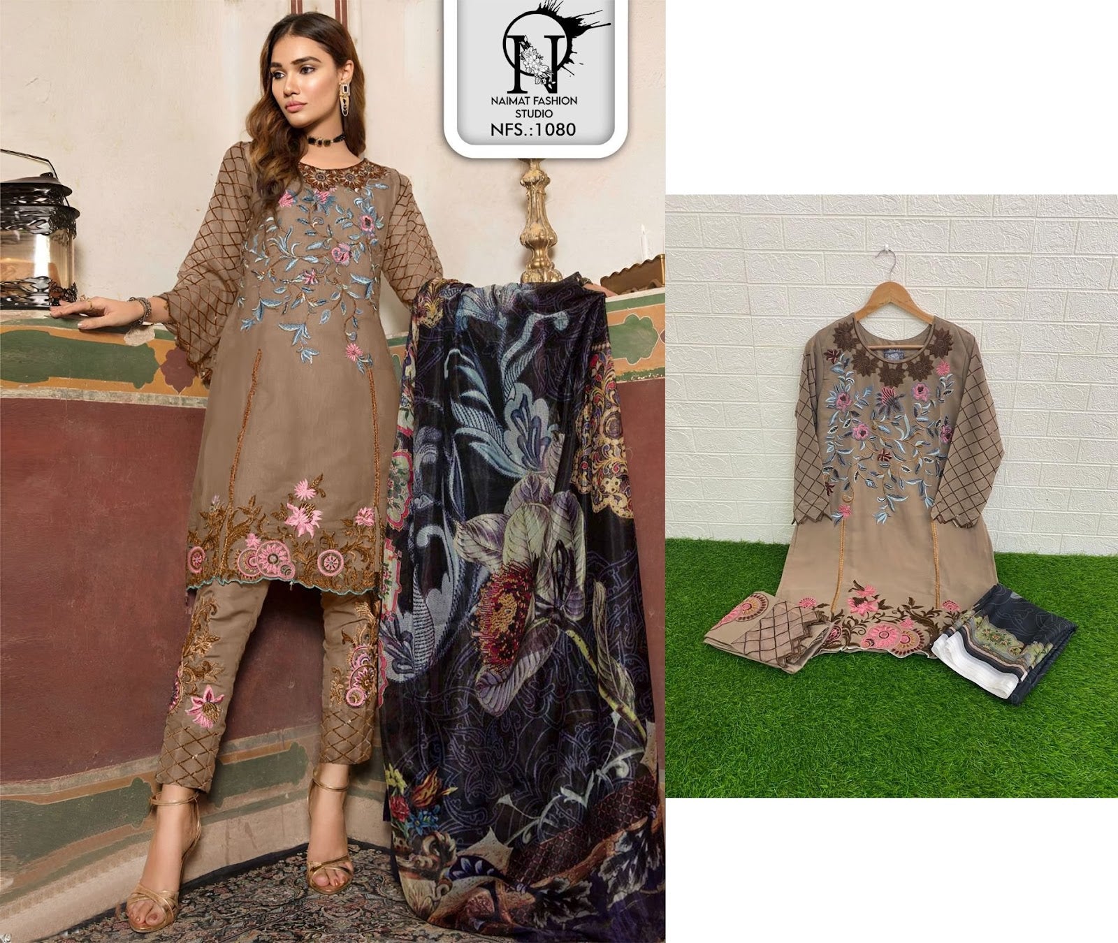 1080 Nishant Fashion Pure Fox Pakistani Readymade Suits