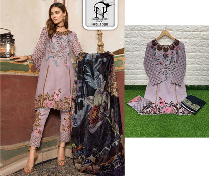 1080 Nishant Fashion Pure Fox Pakistani Readymade Suits