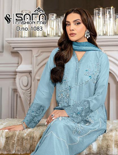 1083 Safa Fashion Fab Georgette Pakistani Readymade Suits