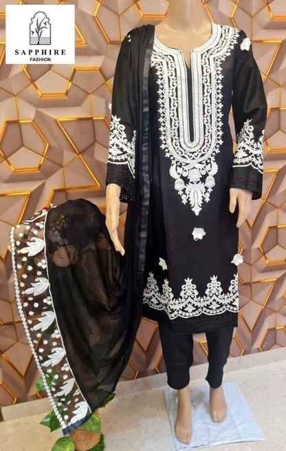 109 Sapphire Jaam Cotton Pakistani Readymade Suits