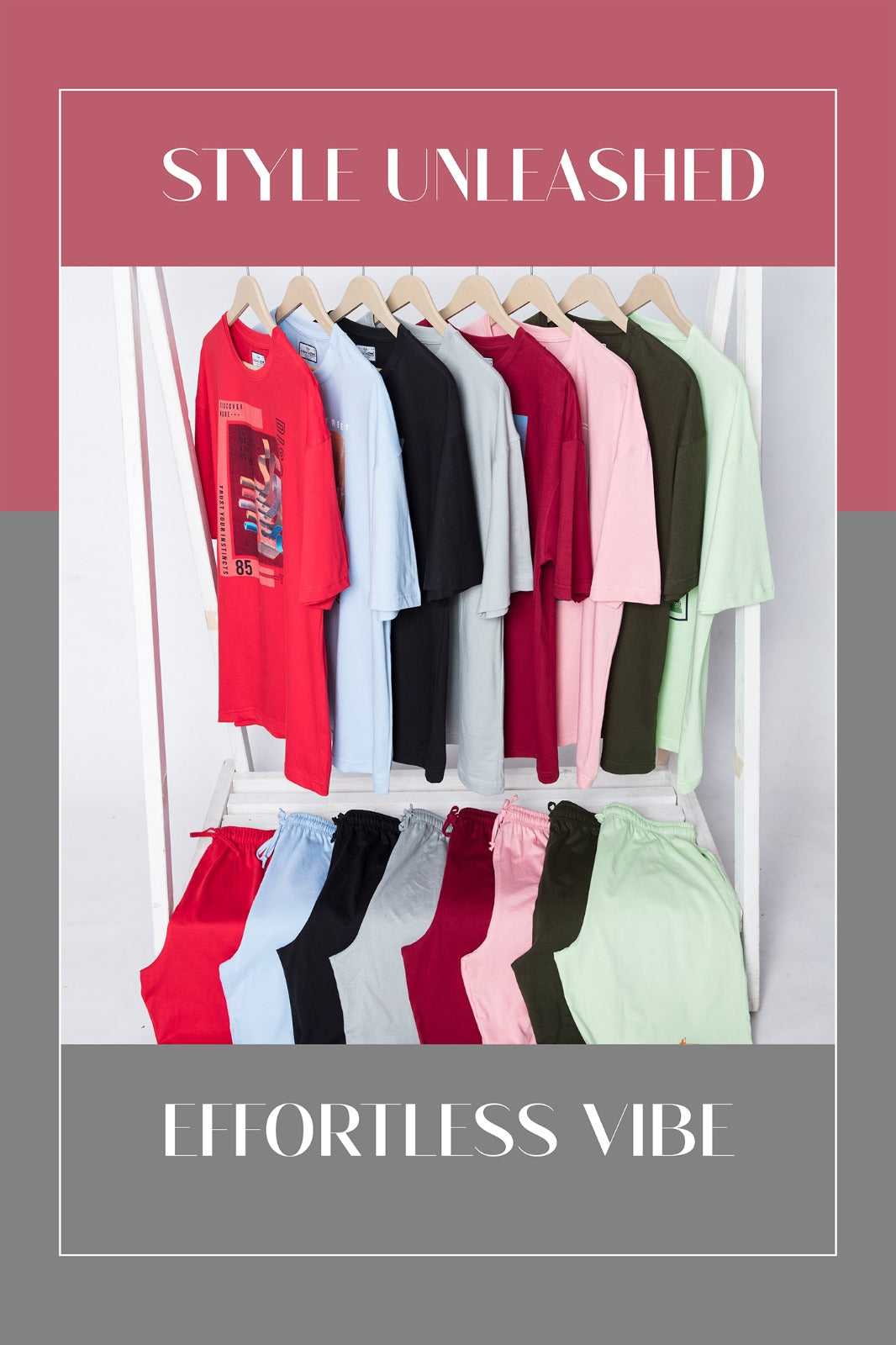 1112 Eighty Three 24S Gold Finesh Mens Co Ord Set