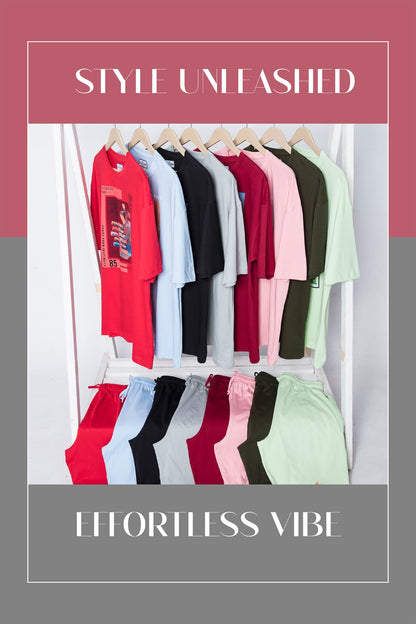 1112 Eighty Three 24S Gold Finesh Mens Co Ord Set