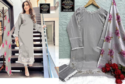 1113 Eleven Studio Georgette Pakistani Readymade Suits