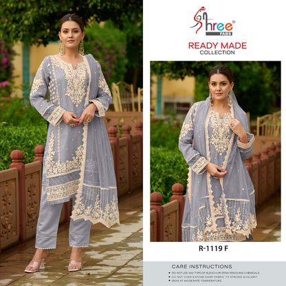 1119-Colors Shree Fabs Organza Pakistani Readymade Suits