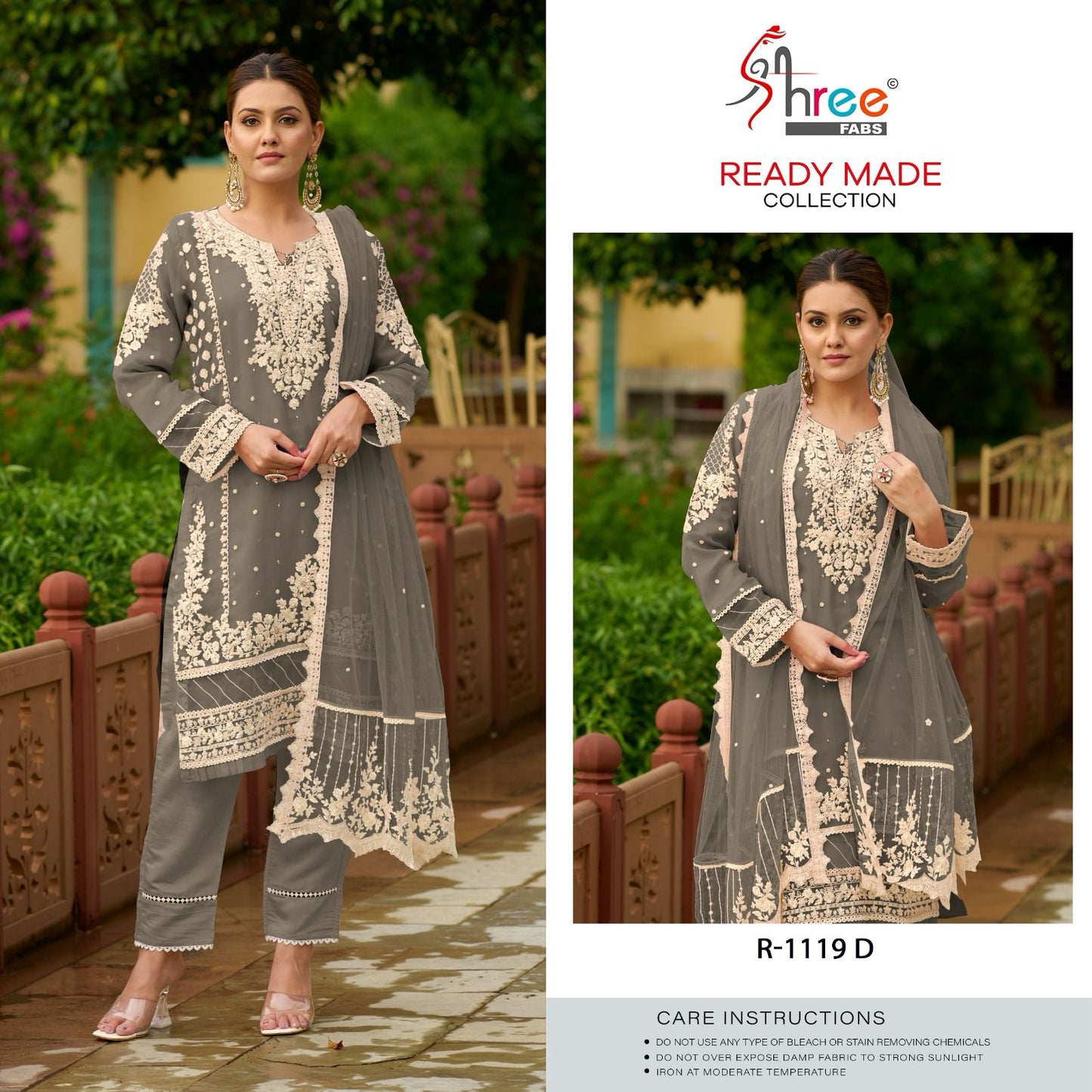 1119-Colors Shree Fabs Organza Pakistani Readymade Suits