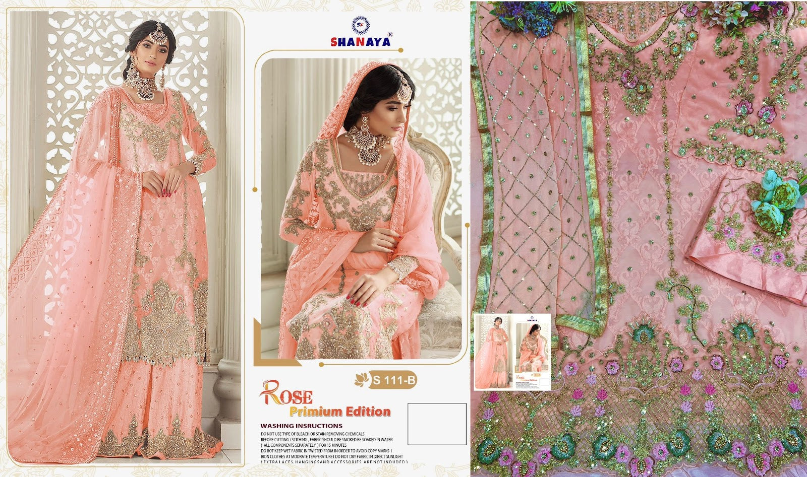111 Colors Shanaya Fashion Georgette Pakistani Salwar Suits