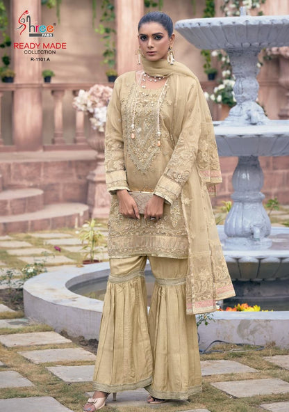 1128 Shree Fabs Organza Pakistani Readymade Suits
