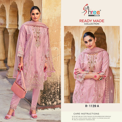 1139 Shree Fabs Organza Pakistani Patch Work Suits