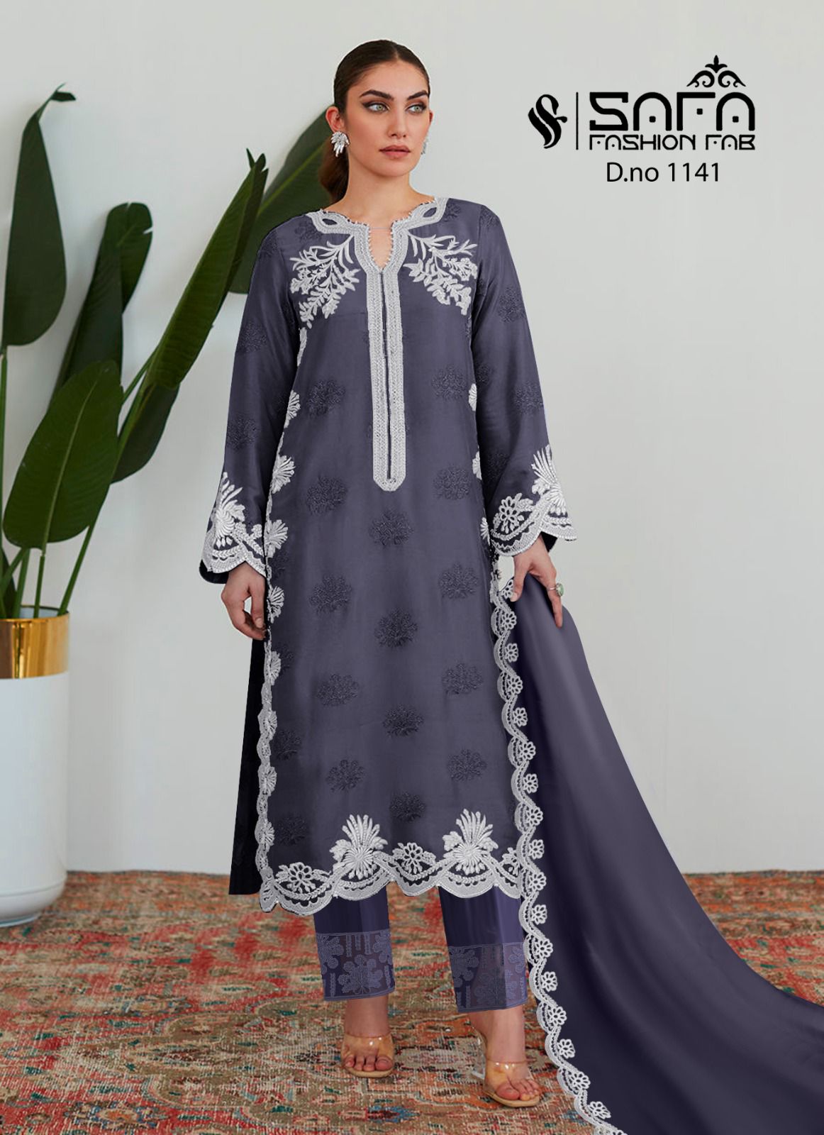 1141 Colors Safa Fashion Fab Georgette Pakistani Readymade Suits