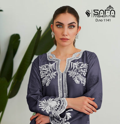 1141 Colors Safa Fashion Fab Georgette Pakistani Readymade Suits