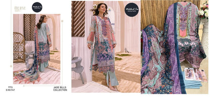 1146-1147 Mehboob Tex Cotton Pakistani Patch Work Suits