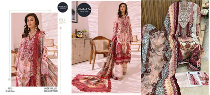 1146-1147 Mehboob Tex Cotton Pakistani Patch Work Suits